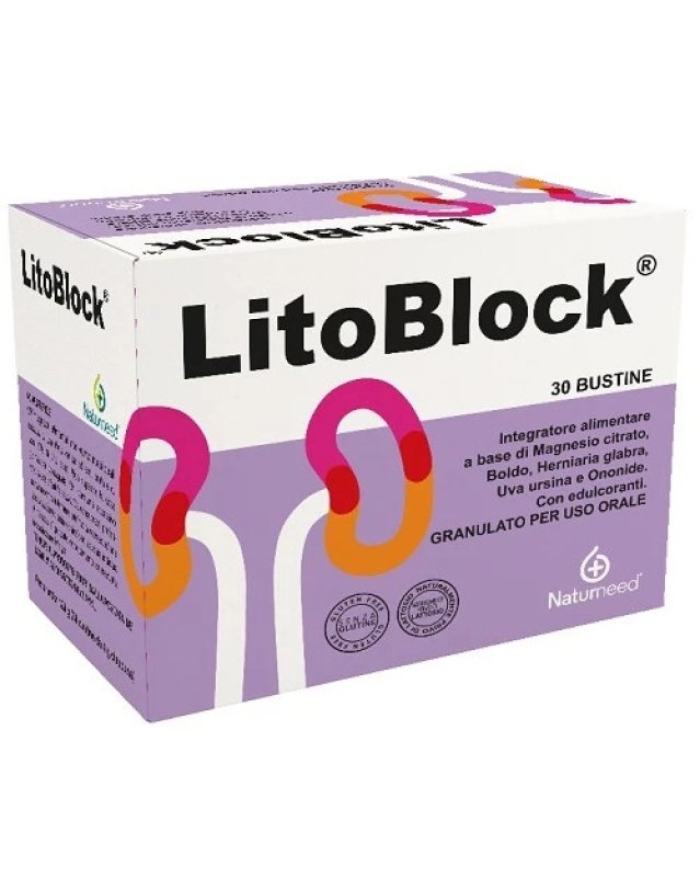 Naturneed Litoblock Integratore Vie Urinarie 30 Bustine