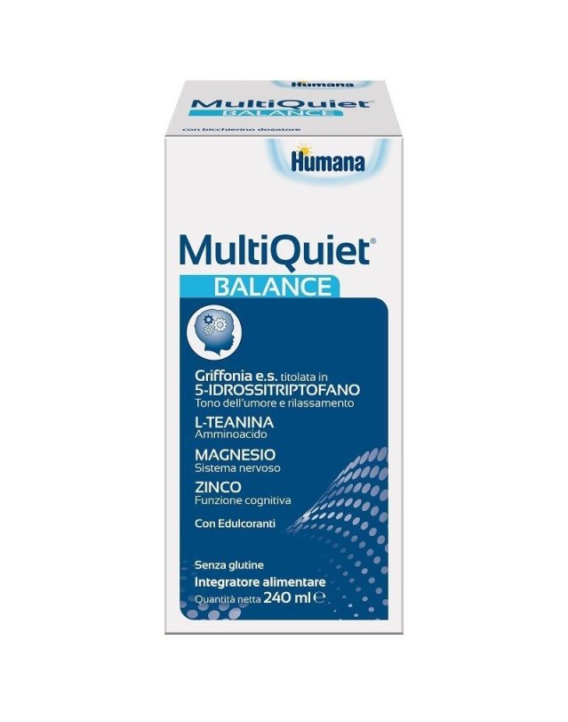 Multiquiet Balance 240ml - Rilassamento e Tono dell'Umore Multiquiet Balance 240ml - Rilassamento e Tono dell'Umore
