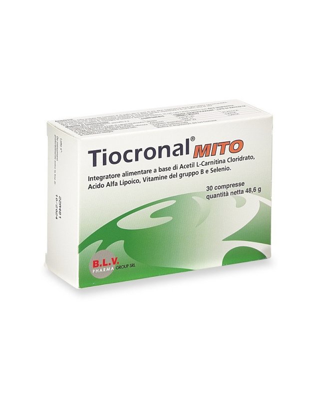 B.L.V. Pharma Tiocronal Mito 30 Compresse