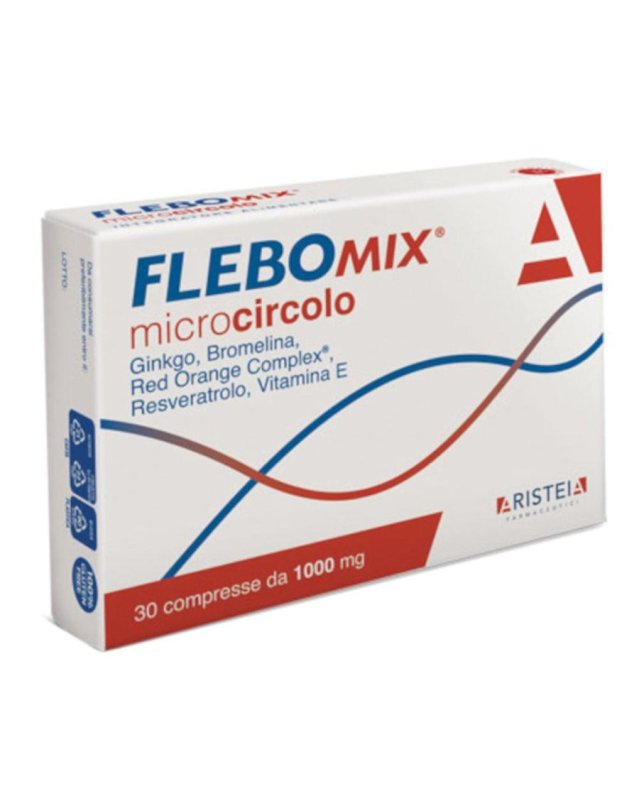 Flebomix Microcircolo 30 Compresse - Circolazione e Microcircolo Flebomix Microcircolo 30 Compresse - Circolazione e Microcircolo
