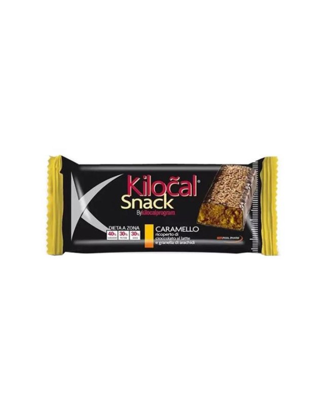 Kilocal Snack Barretta Caramello 33g - Spezza Fame e Resta in Linea Kilocal Snack Barretta Caramello 33g - Spezza Fame e Resta in Linea