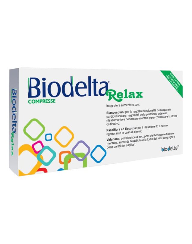 Relax 30 Compresse - Rilassamento e Benessere Mentale Relax 30 Compresse - Rilassamento e Benessere Mentale