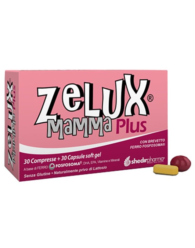 Mamma Plus Zelux 30 Cpr+30cps - Gravidanza e Allattamento Mamma Plus Zelux 30 Cpr+30cps - Gravidanza e Allattamento