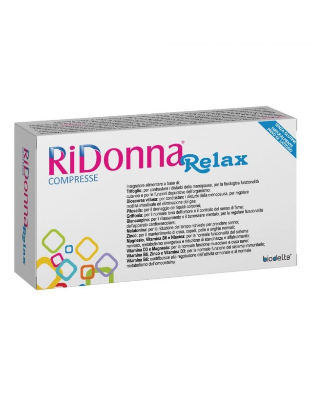 Ridonna Relax 30 Cpr - Menopausa e Benessere