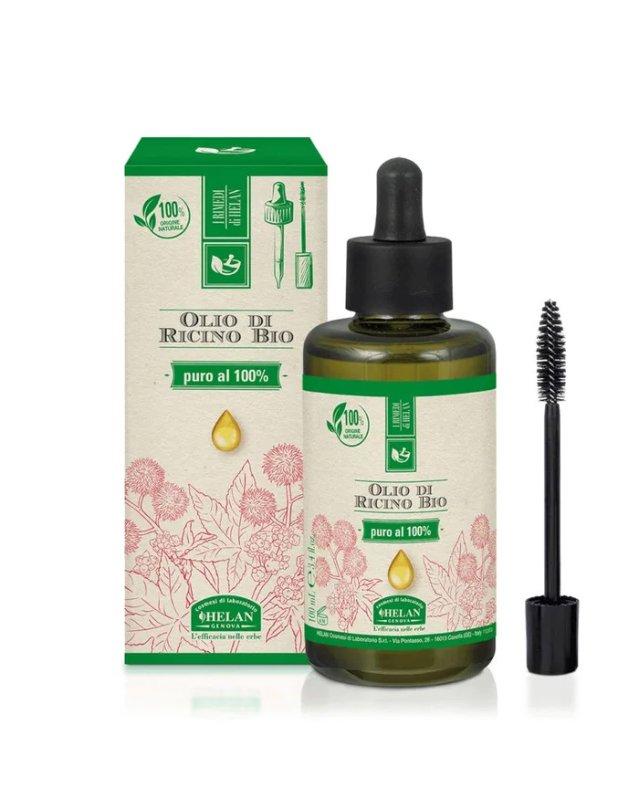 Olio di Ricino Bio 100ml - Rinforza Capelli e Unghie Olio di Ricino Bio 100ml - Rinforza Capelli e Unghie