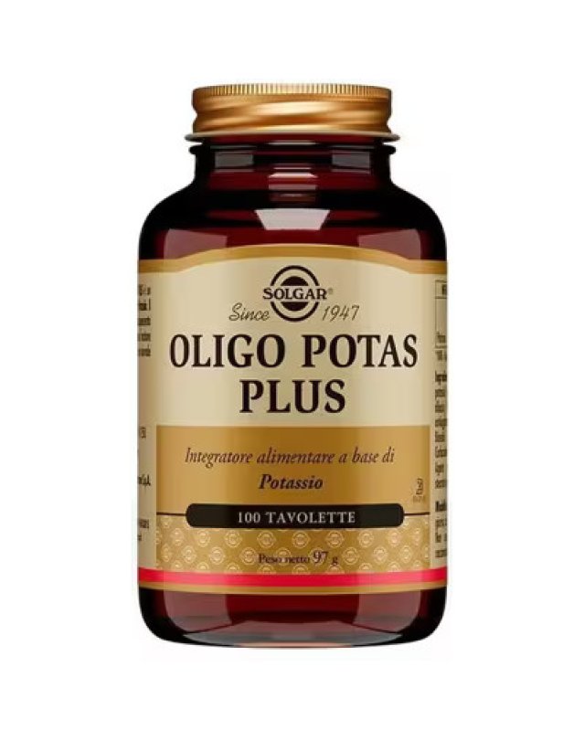 Oligo Potas Plus 100 Tavolette - Funzione Muscolare