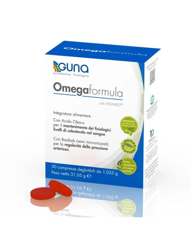 Omegaformula 30 Compresse - Colesterolo e Benessere Cardiovascolare Omegaformula 30 Compresse - Colesterolo e Benessere Cardiovascolare