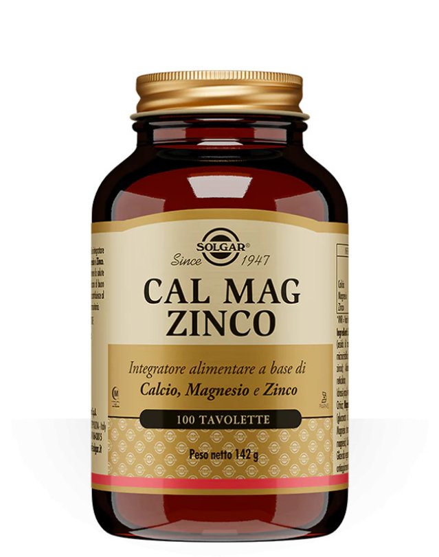 Cal Mag Zinco 100 Compresse - Supporto Ossa e Sistema Immunitario