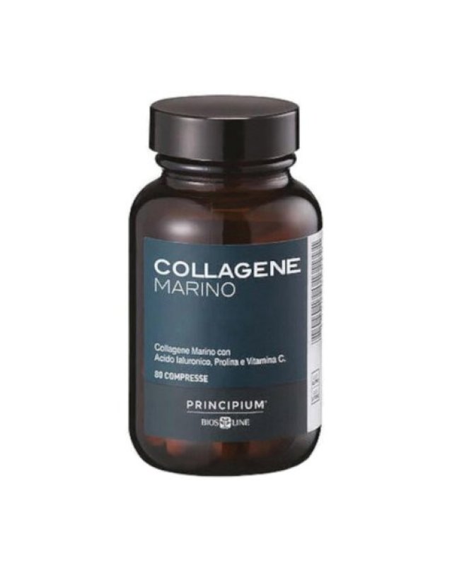 Collagene Marino Principium 80 Compresse - Pelle e Tessuti Connettivi Collagene Marino Principium 80 Compresse - Pelle e Tessuti Connettivi