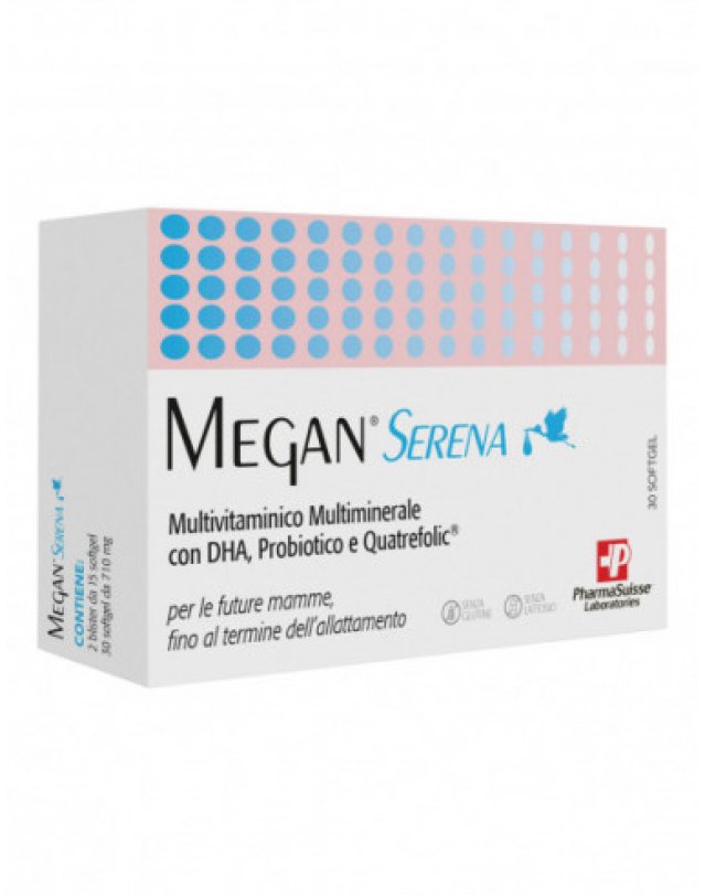 Megan Serena 30 Softgel - Gravidanza e Allattamento Megan Serena 30 Softgel - Gravidanza e Allattamento