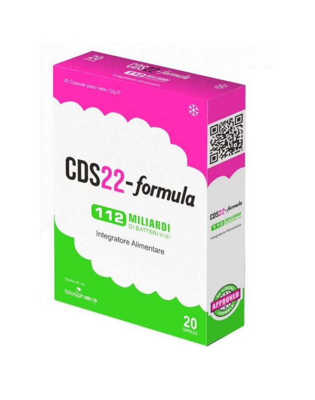 EOS2021 Srl CDS22 Formula Integratore Fermenti Lattici 12 Bustine