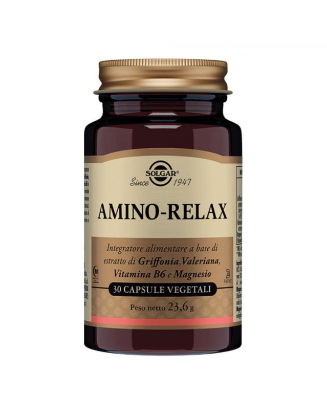Amino Relax Solgar 30 Capsule Vegetali - Umore e Relax
