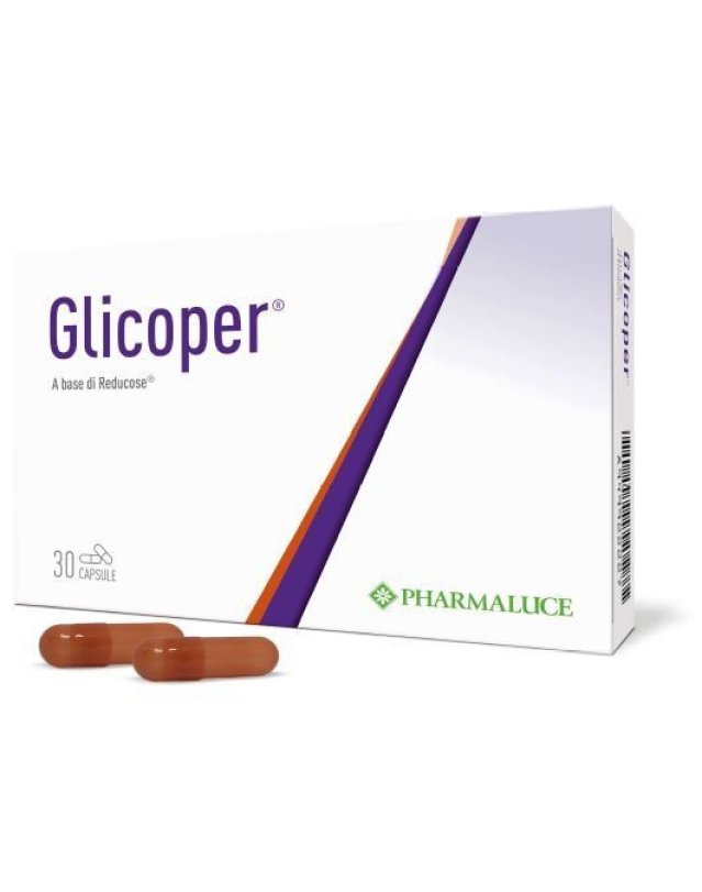 Pharmaluce Glicoper Integratore Metabolismo Carboidrati 30 Capsule