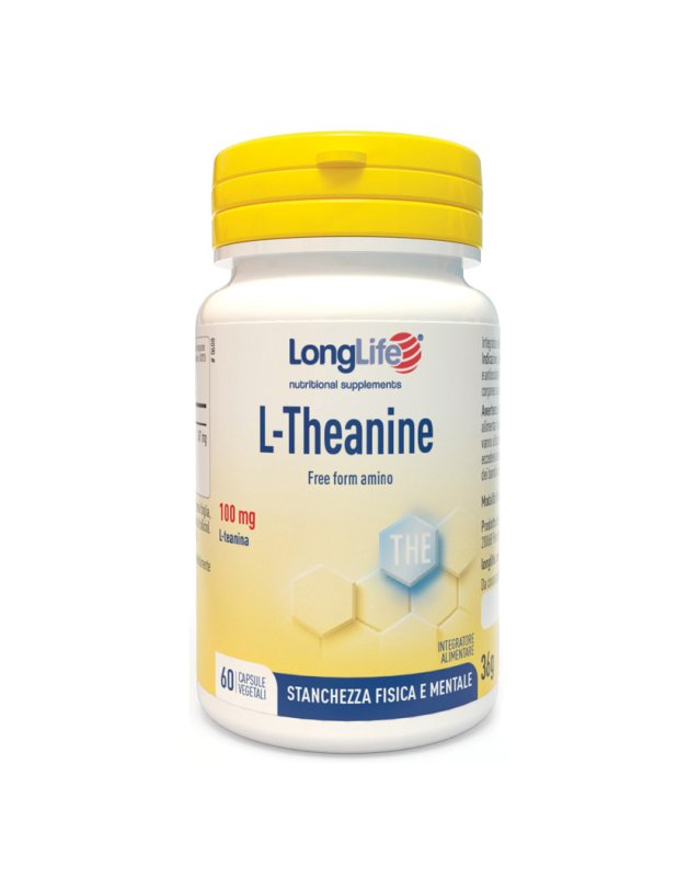 L-Theanine Longlife 60 Vegicaps - Supporto Funzioni Cognitive L-Theanine Longlife 60 Vegicaps - Supporto Funzioni Cognitive