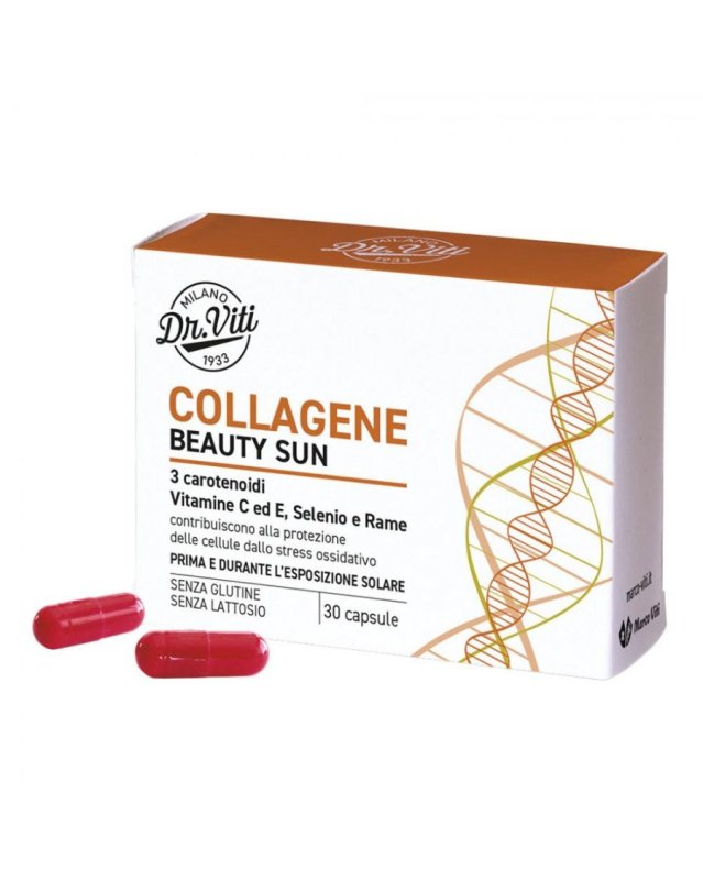 Collagene Beauty Sun 30cps - Protezione Solare e Antiossidante