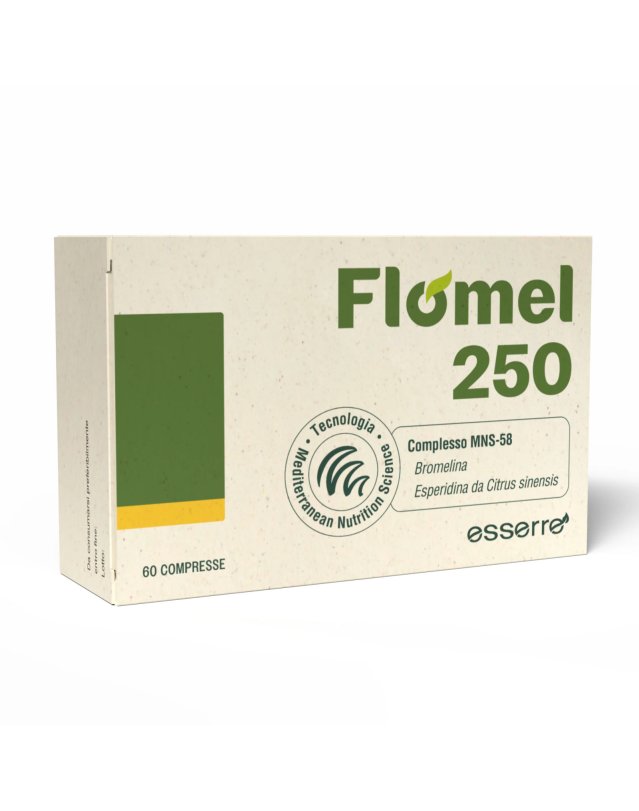 Flomel 250 60 compresse - Benessere e Bromelina Flomel 250 60 compresse - Benessere e Bromelina