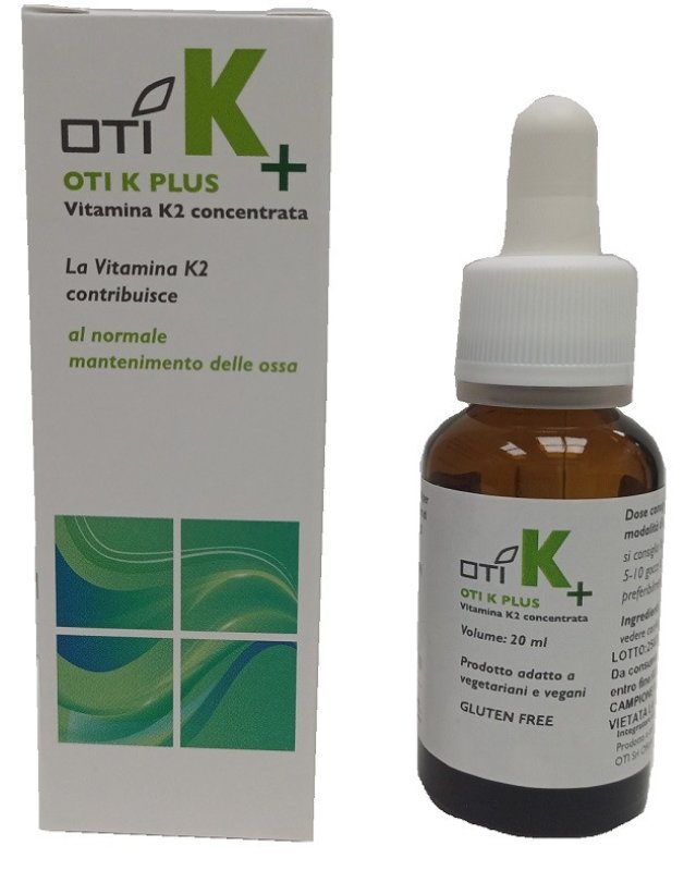K Plus Gocce OTI 20ml - Mantenimento Ossa K Plus Gocce OTI 20ml - Mantenimento Ossa