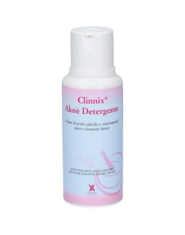 Clinnix Akne Detergente 250 ml per Pelli Grasse e a Tendenza Acneica