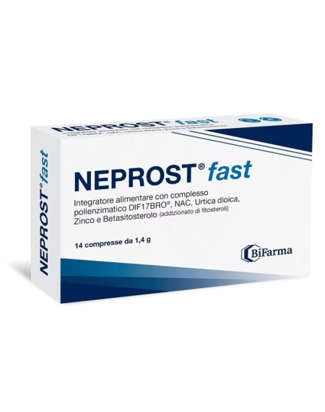 Neprost Fast 14 Compresse - Funzionalità Prostata e Testosterone Neprost Fast 14 Compresse - Funzionalità Prostata e Testosterone