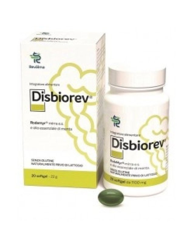 Disbiorev 20 Softgel - Funzione Digestiva e Regolarit&agrave; Intestinale