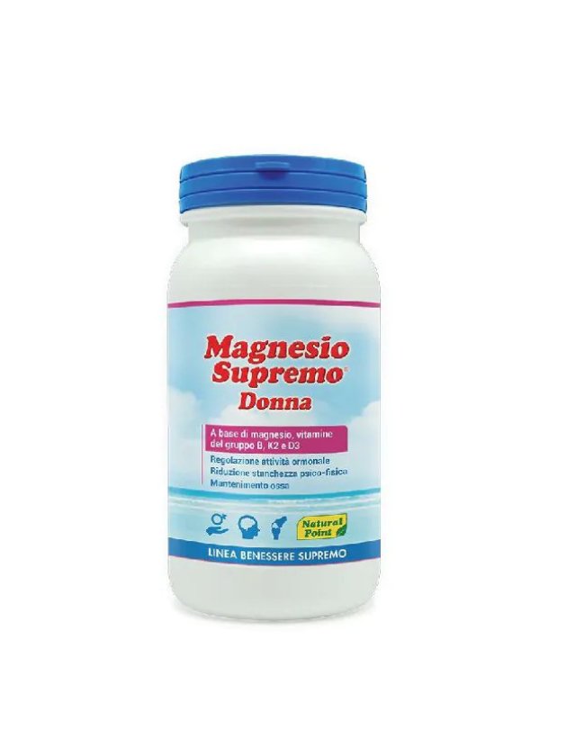 Magnesio Donna 150g – Benessere Femminile e Riduzione Stanchezza Magnesio Donna 150g – Benessere Femminile e Riduzione Stanchezza