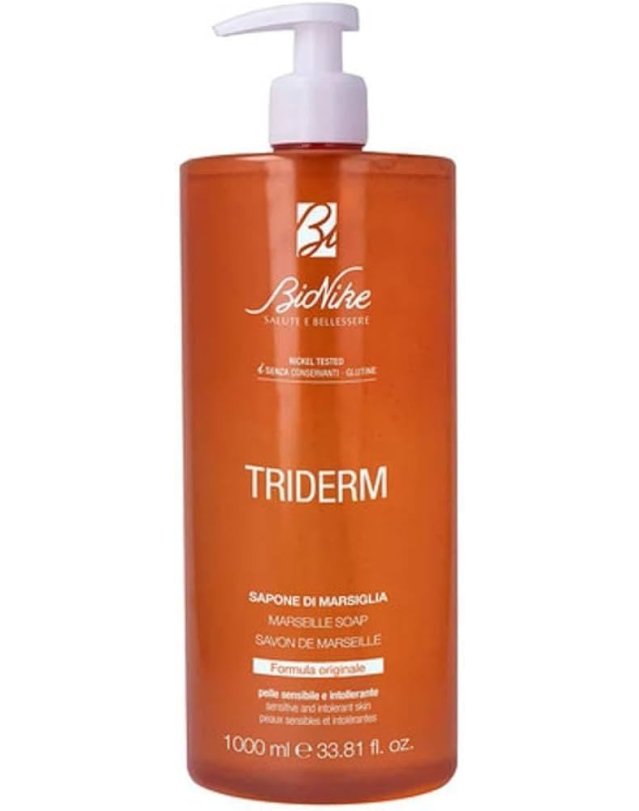Sapone Marsiglia Triderm Bionike 1 Litro - Detergente Delicato