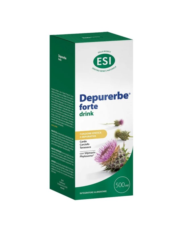 Depurerbe Forte Drink 500ml - Depurativo per il Fegato