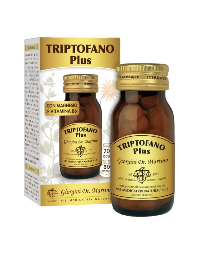 Triptofano Plus 80 Pastiglie - Umore e Benessere Mentale
