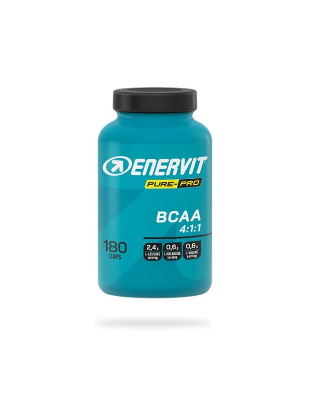 BCAA 4:1:1 Enervit - 180 cpr - Recupero Muscolare ed Energia BCAA 4:1:1 Enervit - 180 cpr - Recupero Muscolare ed Energia