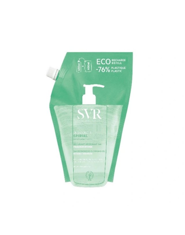 Spirial Deo Douche Ricarica 400ml - Igiene Delicata e Freschezza Spirial Deo Douche Ricarica 400ml - Igiene Delicata e Freschezza