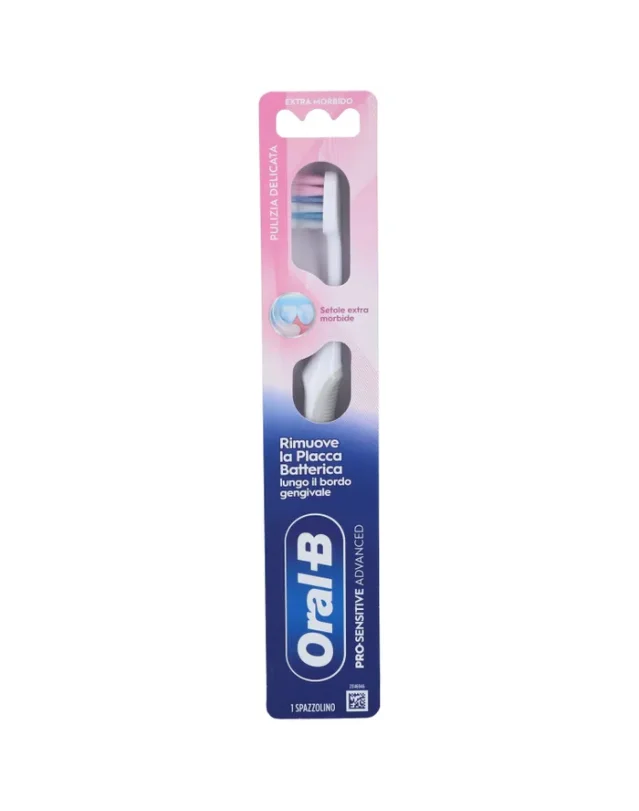 Oralb Pro Sensitive Advanced Pulizia Delicata 1 pz – Per Gengive Sensibili Oralb Pro Sensitive Advanced Pulizia Delicata 1 pz – Per Gengive Sensibili
