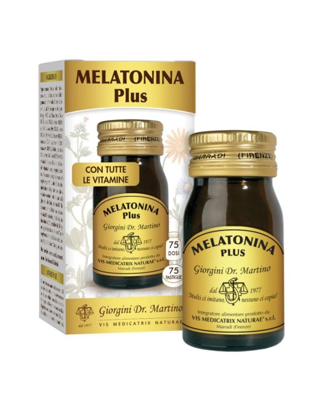 Melatonina Plus 75 Pastiglie – Sonno Facile e Anti Jet-Lag Melatonina Plus 75 Pastiglie – Sonno Facile e Anti Jet-Lag