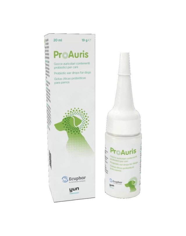 Proauris Gocce Auricolari 20 ml - Riequilibrio Microbiota Cani Proauris Gocce Auricolari 20 ml - Riequilibrio Microbiota Cani