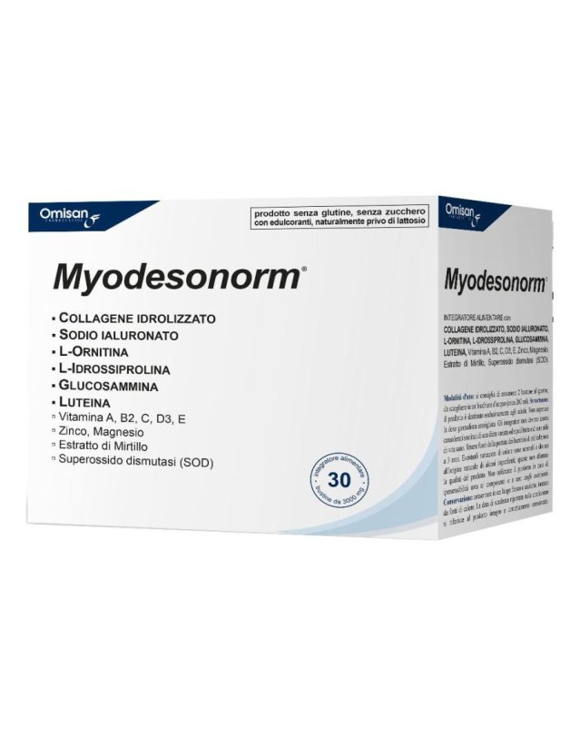 Myodesonorm 30 Bustine – Integratore per la Vista e Antiossidante Myodesonorm 30 Bustine – Integratore per la Vista e Antiossidante
