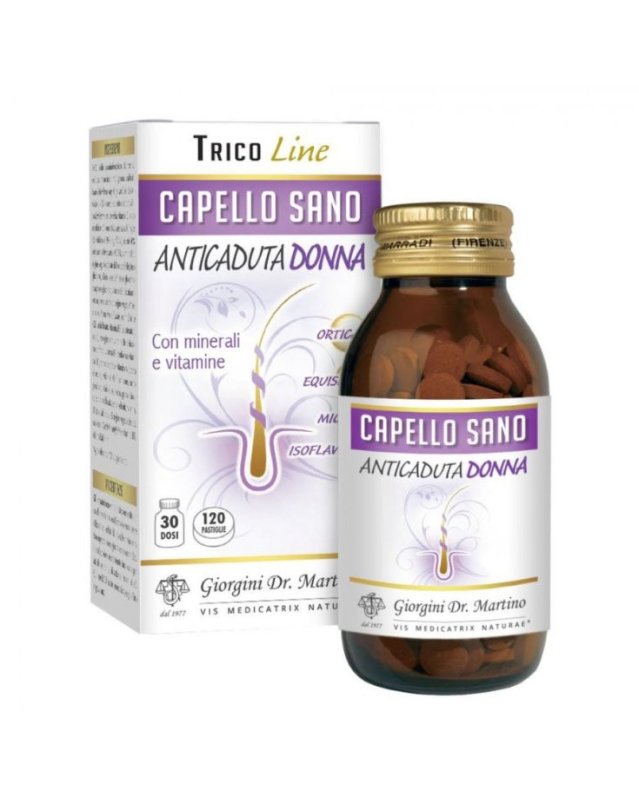 Dr. Giorgini Capello Sano Anticaduta Donna - 120 Pastiglie Dr. Giorgini Capello Sano Anticaduta Donna - 120 Pastiglie