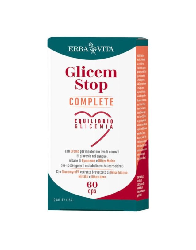 Glicem Stop Complete 60 Capsule – Glicemia e Metabolismo Carboidrati Glicem Stop Complete 60 Capsule – Glicemia e Metabolismo Carboidrati