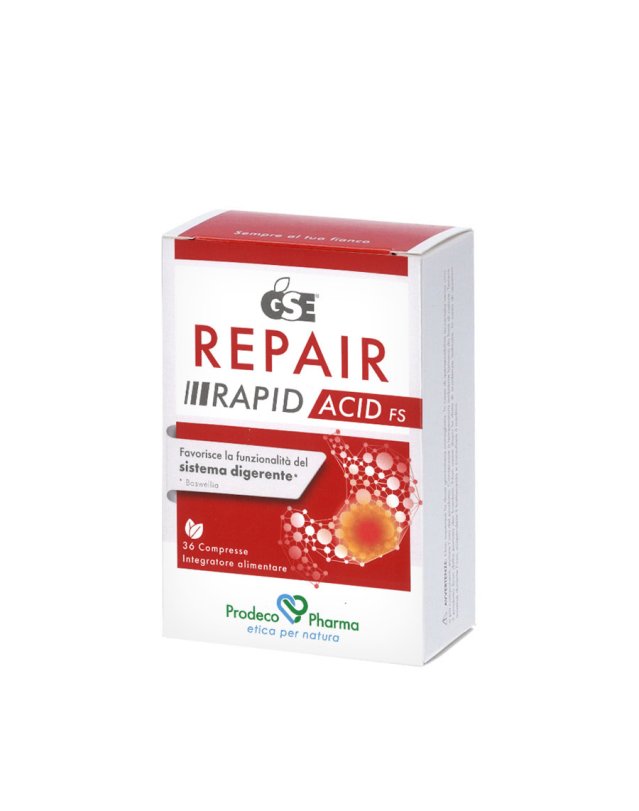 GSE Repair Rapid Acid 36 Compresse per Acidità e Benessere Gastrico GSE Repair Rapid Acid 36 Compresse per Acidità e Benessere Gastrico