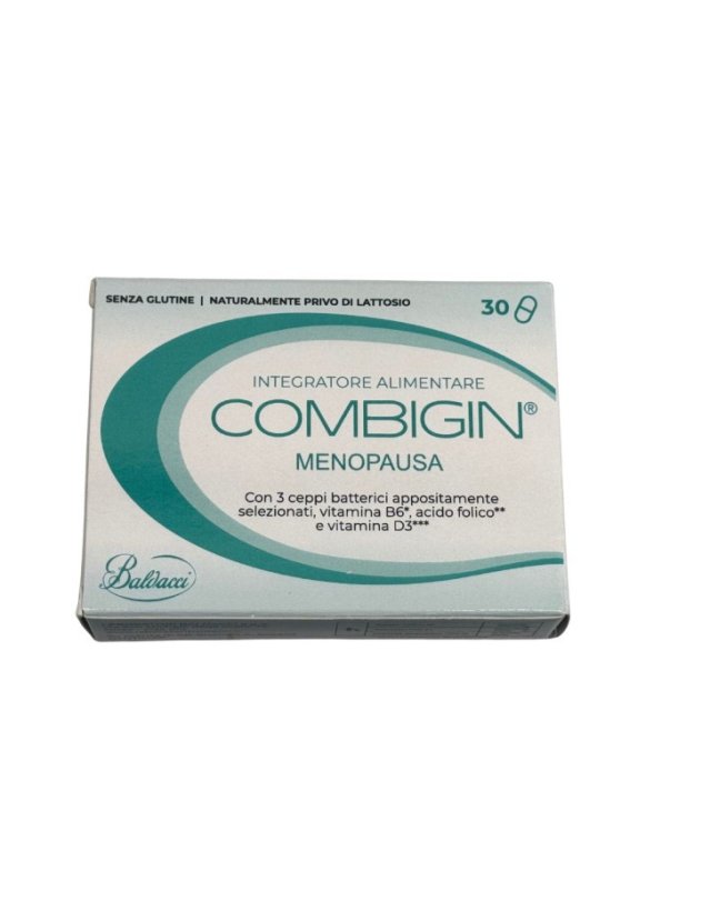 Combigin 30 Capsule &ndash; Probiotici e Vitamine per la Menopausa
