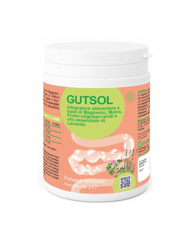 Gutsol 100g Integratore per Transito Intestinale e Digestione