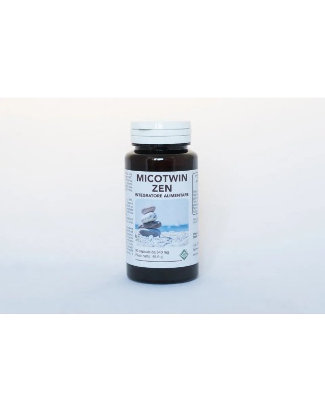 Micotwin Zen 90 Capsule – Difese Immunitarie e Anti-Stress Micotwin Zen 90 Capsule – Difese Immunitarie e Anti-Stress