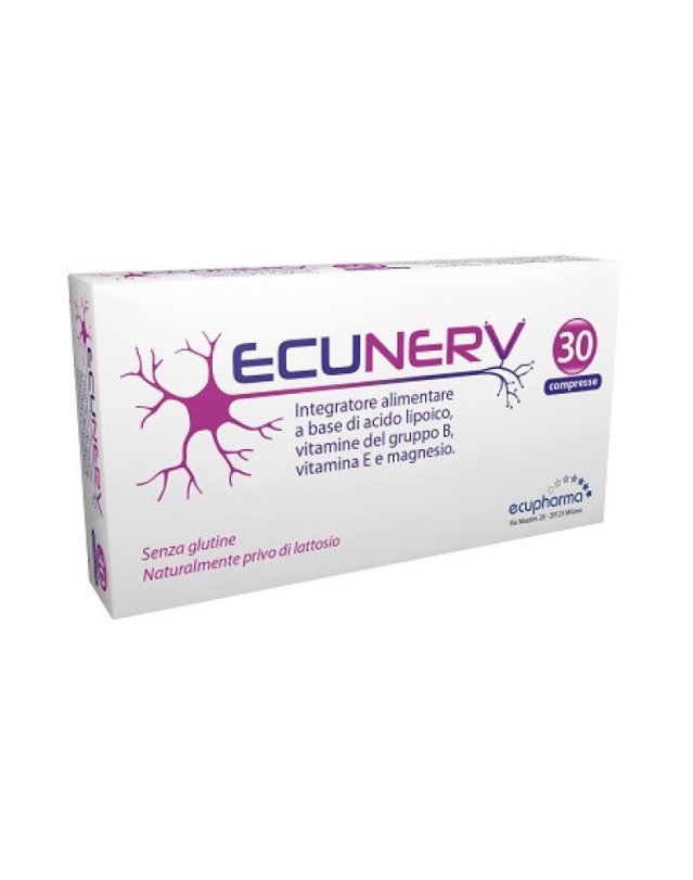 Ecunerv 30 Cpr - Benessere del Sistema Nervoso Ecunerv 30 Cpr - Benessere del Sistema Nervoso