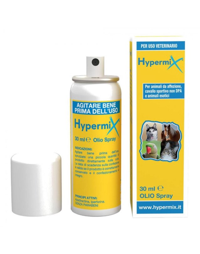 Hypermix Spray 30ml - Per Lesioni Cutanee Uso Veterinario Hypermix Spray 30ml - Per Lesioni Cutanee Uso Veterinario
