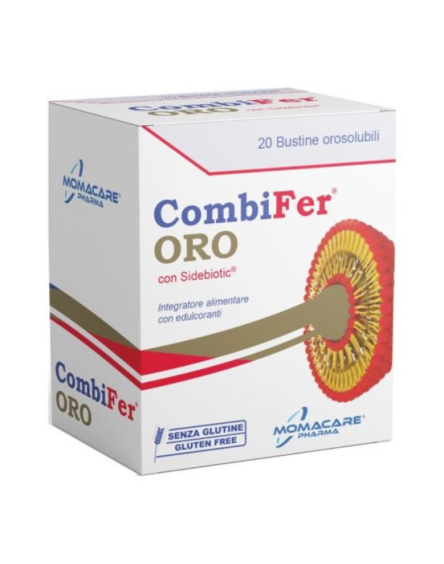 Combifer Oro 20 Bustine - Globuli Rossi ed Emoglobina Combifer Oro 20 Bustine - Globuli Rossi ed Emoglobina