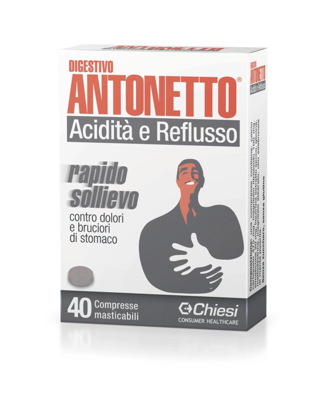 Digestivo Antonetto 40 Compresse – Acidità e Reflusso Gastrico Digestivo Antonetto 40 Compresse – Acidità e Reflusso Gastrico