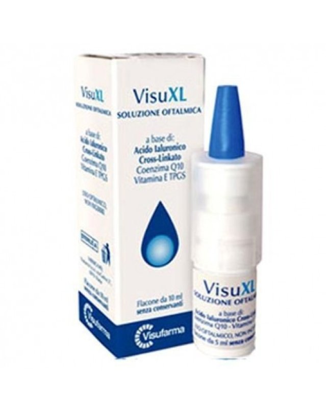 VisuXL Soluzione Oftalmica 10 ml - Lubrificante e Antiossidante VisuXL Soluzione Oftalmica 10 ml - Lubrificante e Antiossidante
