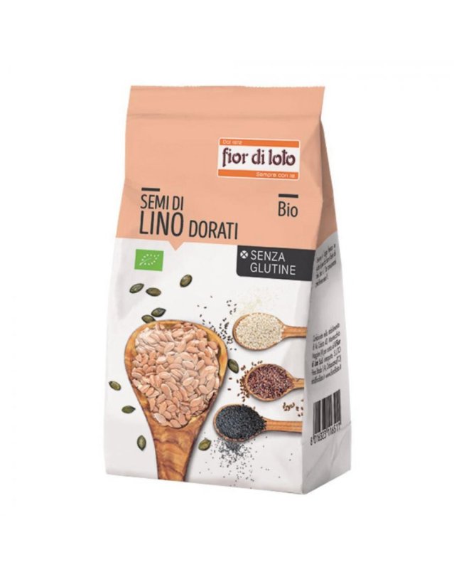 Semi di Lino Dorati Bio 400g - Ricchi di Fibre e Omega 3 Semi di Lino Dorati Bio 400g - Ricchi di Fibre e Omega 3