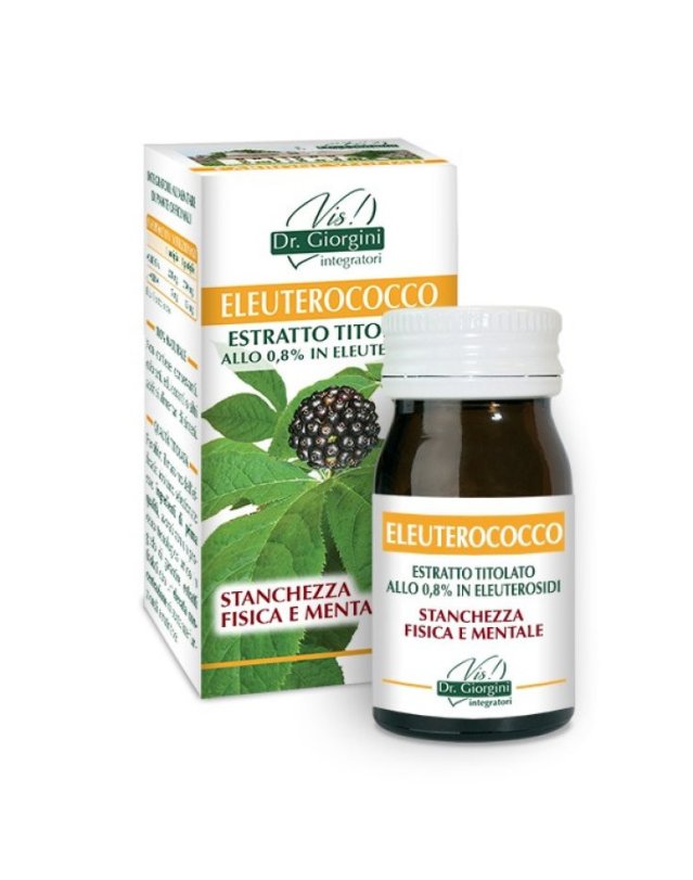 Eleuterococco Estratto Titolato 60 Pastiglie &ndash; Energia e Difese Immunitarie