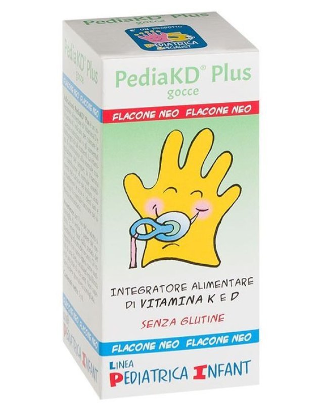 PediaKd Plus Gocce 5ml - Vitamina D3 e K PediaKd Plus Gocce 5ml - Vitamina D3 e K
