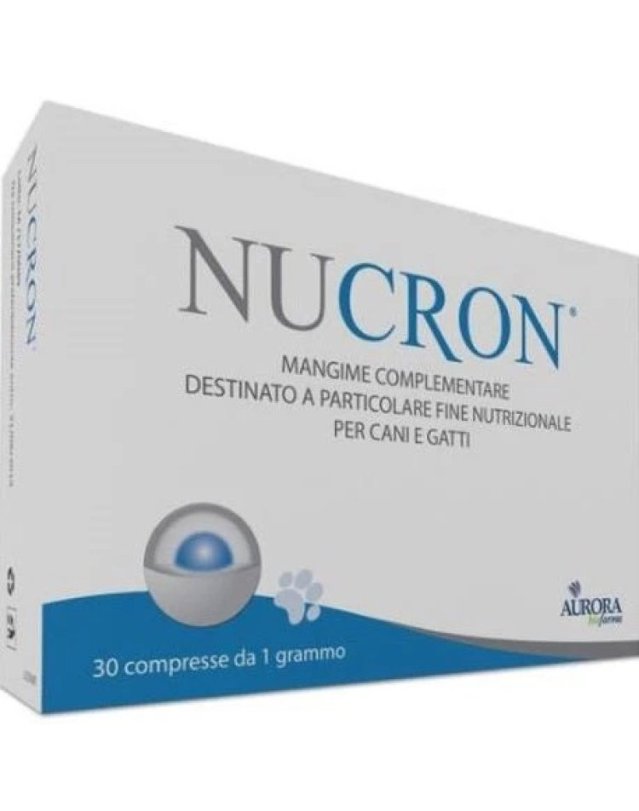 Nucron 30 Compresse &ndash; Benessere Intestinale per Cani e Gatti