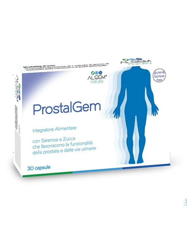 Prostalgem 30 Capsule - Funzionalità Prostata e Vie Urinarie Prostalgem 30 Capsule - Funzionalità Prostata e Vie Urinarie